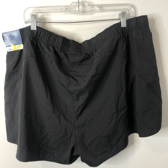 Old Navy Active NWT Women's Stretch Tech Dry Quick Lined Shorts in Black XXL - Picture 3 of 6
